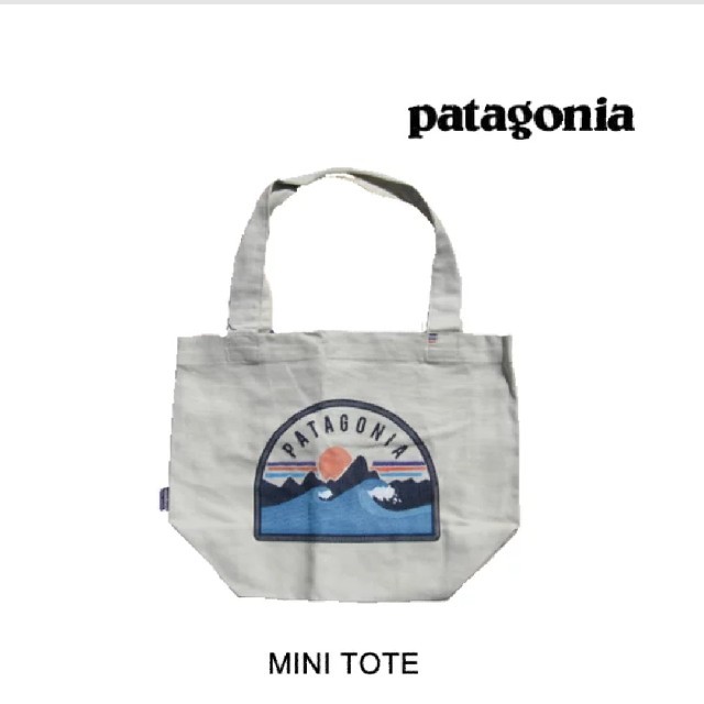 patagonia(パタゴニア)のPATAGONIA MINI TOTE BBBS BOARDIE BADGE レディースのバッグ(トートバッグ)の商品写真