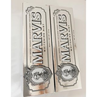 マービス(MARVIS)のMARVIS マービス【ホワイトミント】歯磨き粉 85ml 2本(歯磨き粉)