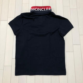 モンクレール(MONCLER)の【新品未使用】M モンクレール ロゴ ポロシャツ ネイビー(ポロシャツ)