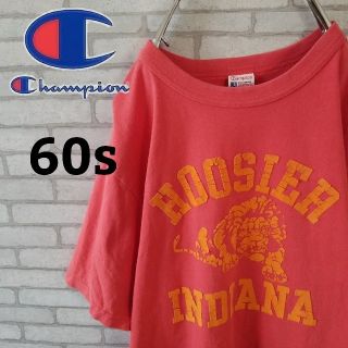 チャンピオン(Champion)の希少【60s】チャンピオン tシャツ ヴィンテージ インディアナ州  XLサイズ(Tシャツ/カットソー(半袖/袖なし))