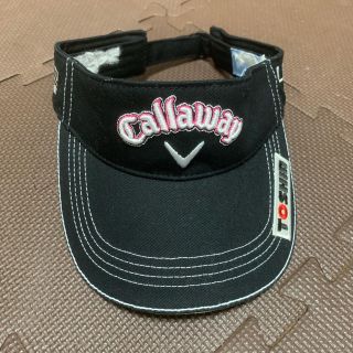 キャロウェイ(Callaway)の新品未使用 レディース  キャロウェイ サンバイザー ゴルフ(キャップ)