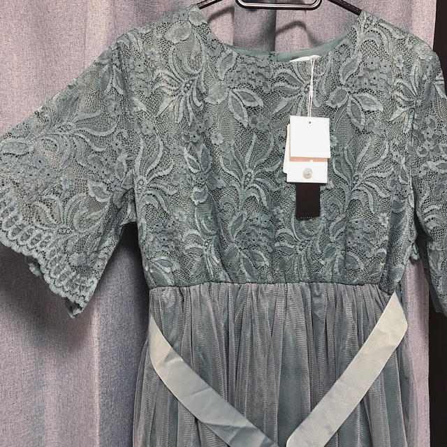 merlot(メルロー)のメルロー ワンピース 結婚式 フォーマル レディースのフォーマル/ドレス(ミディアムドレス)の商品写真