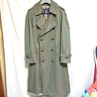 なコートで BURBERRY 緑の通販 by kyoro6890's shop｜バーバリーなら