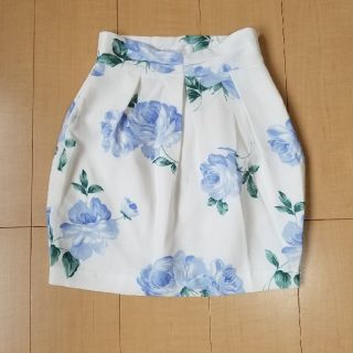 セシルマクビー(CECIL McBEE)の新品♡ CECIL McBEE 花柄ハイウエストスカート(ミニスカート)