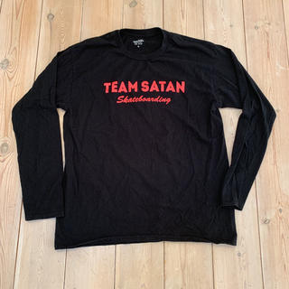 シュプリーム(Supreme)のTEAM SATAN TEAMSATAN ロンT XL(Tシャツ/カットソー(七分/長袖))