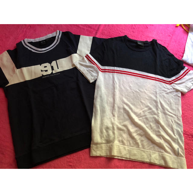 ARMANI EXCHANGE(アルマーニエクスチェンジ)のARMANI EXCHANGE♡全部まとめ売り レディースのトップス(Tシャツ(半袖/袖なし))の商品写真