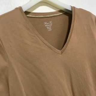 ジーユー(GU)の美品 GU Vネック Tシャツ(Tシャツ(半袖/袖なし))