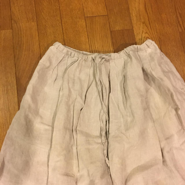 MUJI (無印良品)(ムジルシリョウヒン)の無印良品リネンスカート レディースのスカート(ひざ丈スカート)の商品写真