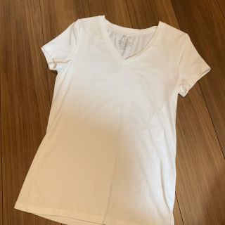 ジーユー(GU)のGU 白Tシャツ 半袖(Tシャツ(半袖/袖なし))