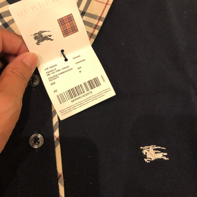 BURBERRY(バーバリー)の新品 burberry ポロシャツ メンズのトップス(ポロシャツ)の商品写真