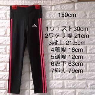 アディダス(adidas)の新品 アディダス 150cm 子供 トレーニング パンツ(パンツ/スパッツ)