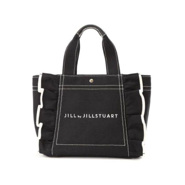 JILL by JILLSTUART(ジルバイジルスチュアート)のフリルキャンバストートバッグ JILL BY JILLSTUART レディースのバッグ(トートバッグ)の商品写真