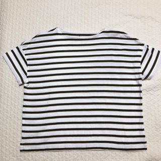 ムジルシリョウヒン(MUJI (無印良品))の無印 muji  無印良品 ボーダーTシャツ Tシャツ  カットソー トップス(Tシャツ(半袖/袖なし))