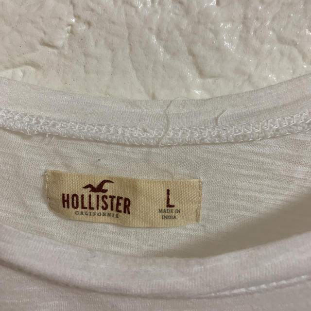 Hollister(ホリスター)のホリスター レディース Tシャツ Lサイズ レディースのトップス(Tシャツ(半袖/袖なし))の商品写真