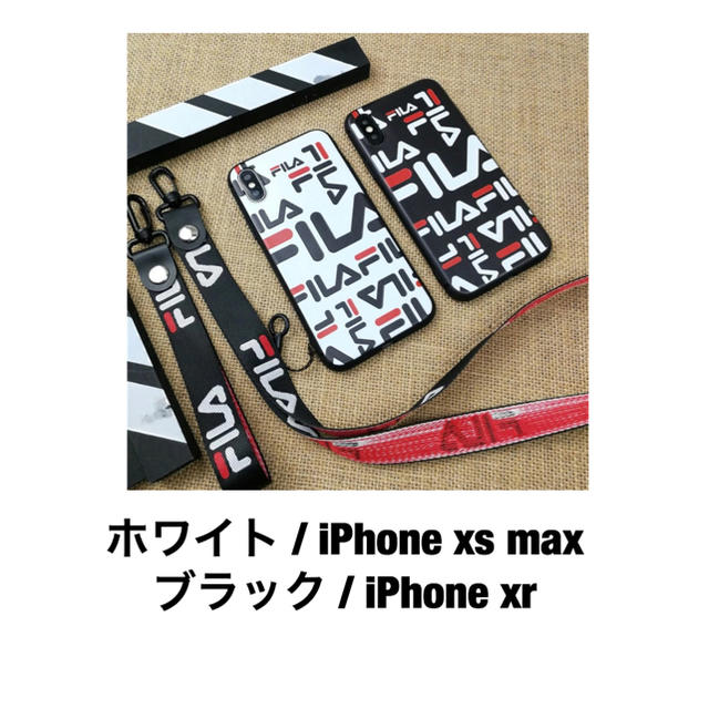 iPhone xsmax ケース♡ iPhone xr ケース ストラップ付きの通販 by ゆ｜ラクマ