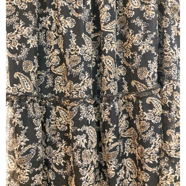 GU(ジーユー)のGU フレアロングスカート ペイズリー レディースのスカート(ロングスカート)の商品写真