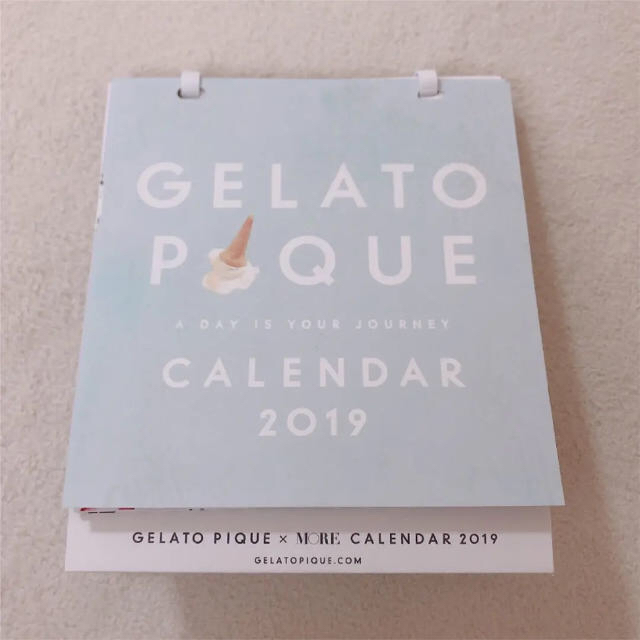 gelato pique(ジェラートピケ)のMORE ジェラートピケ カレンダー インテリア/住まい/日用品の文房具(カレンダー/スケジュール)の商品写真