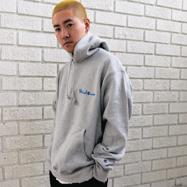 XL mintcrew champion hoodie