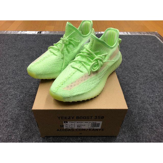 adidas(アディダス)の25.5cm YEEZY BOOST 350 V2 GLOW EG5293 メンズの靴/シューズ(スニーカー)の商品写真