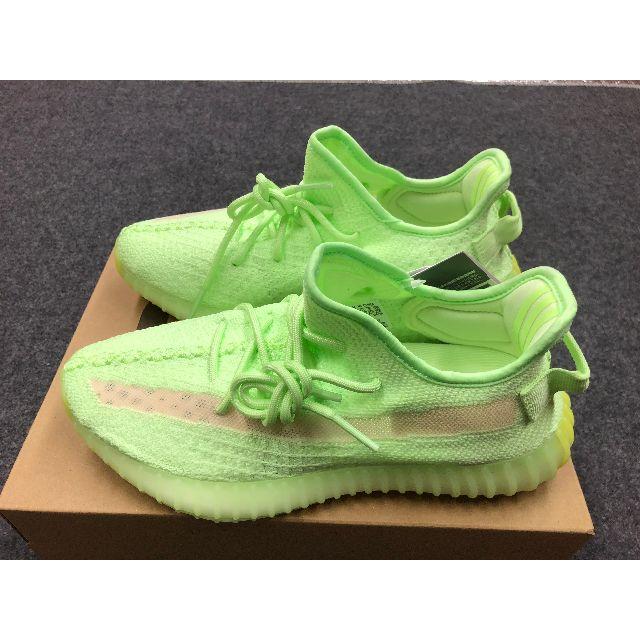 adidas(アディダス)の25.5cm YEEZY BOOST 350 V2 GLOW EG5293 メンズの靴/シューズ(スニーカー)の商品写真