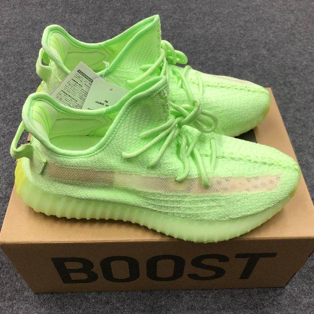 adidas(アディダス)の25.5cm YEEZY BOOST 350 V2 GLOW EG5293 メンズの靴/シューズ(スニーカー)の商品写真