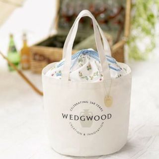 ウェッジウッド(WEDGWOOD)のウェッジウッド ワイルドストロベリーバッグ チャーム付き(ハンドバッグ)