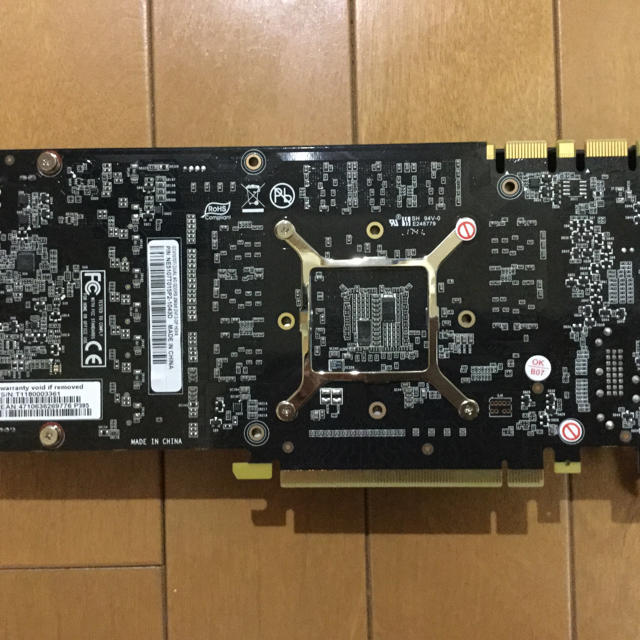 GTX1070ti PALIT 正常動作品　美品 スマホ/家電/カメラのPC/タブレット(PCパーツ)の商品写真