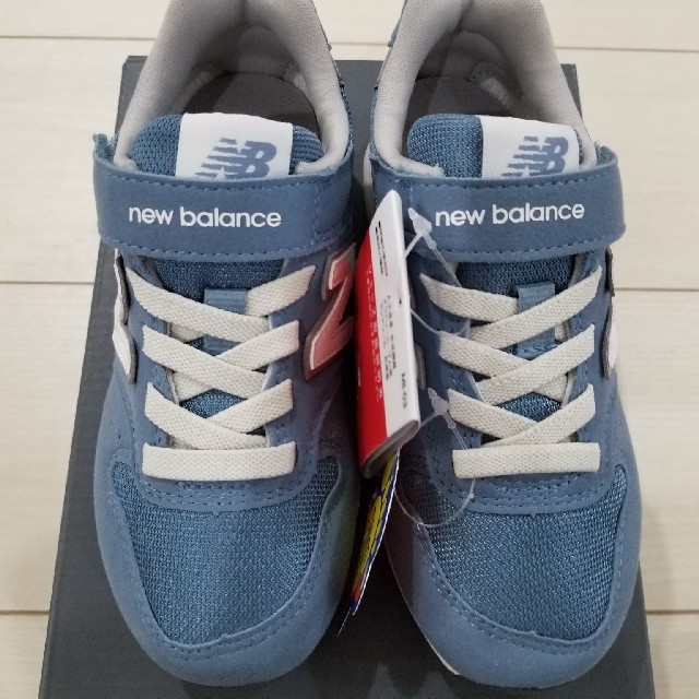 New Balance(ニューバランス)の新品 18.5cm ニューバランス YV996 CDB デニムブルー キッズ/ベビー/マタニティのキッズ靴/シューズ(15cm~)(スニーカー)の商品写真