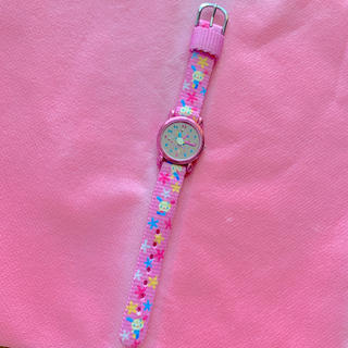 サンリオ(サンリオ)の子供用ピンクの腕時計 サンリオウサハナ USAHANA(腕時計)