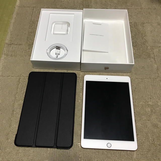 au版 ipad mini5 cellular 256GB ゴールド 美品