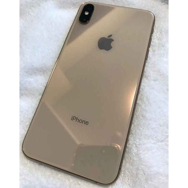 Apple(アップル)の【週末限定値下】 iPhone Xs Max 64GB SIMフリー ストア購入 スマホ/家電/カメラのスマートフォン/携帯電話(スマートフォン本体)の商品写真