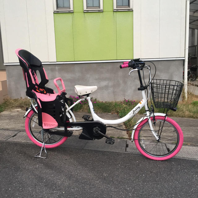 ❣️PAS Babby ピンクカスタム自転車本体