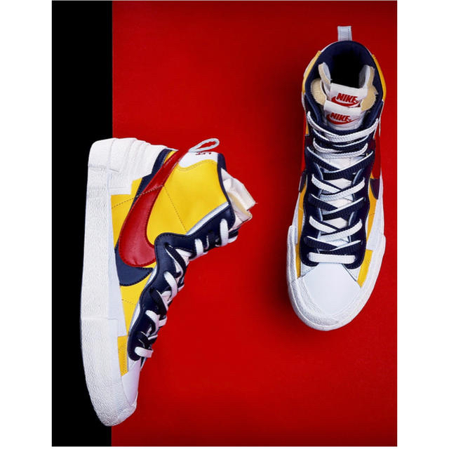 NIKE(ナイキ)のSacai x Nike Blazer Mid  サカイ×ナイキ ブレザー メンズの靴/シューズ(スニーカー)の商品写真