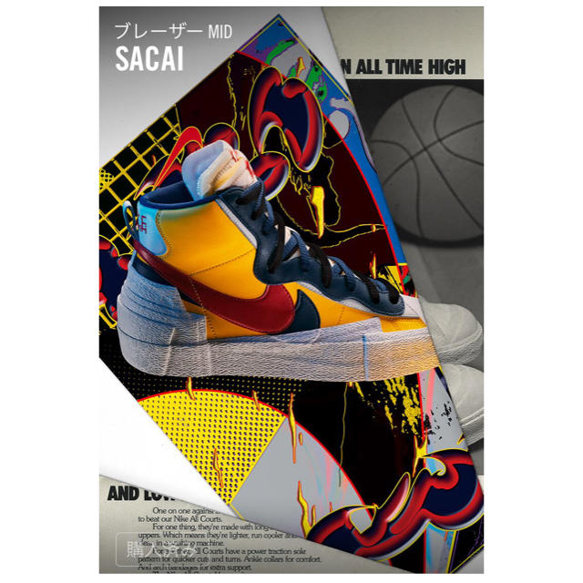 NIKE(ナイキ)のブレザー MID SACAI  メンズの靴/シューズ(スニーカー)の商品写真