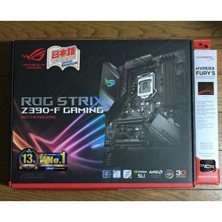 エイスース(ASUS)の新品未使用 保証あり ASUS ROG STRIX Z390F GAMING(PCパーツ)