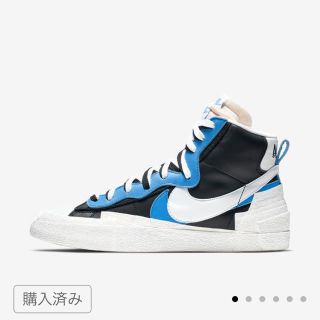 ナイキ(NIKE)のnike sacai ナイキ サカイ ブレーザー mid(スニーカー)