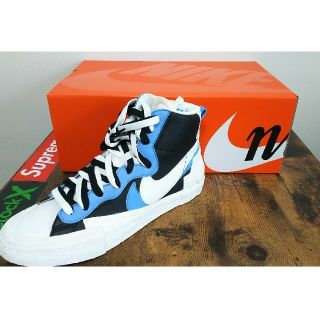 ナイキ(NIKE)のSACAI X NIKE BLAZER MID(サカイxナイキブレザー ミッド)(スニーカー)