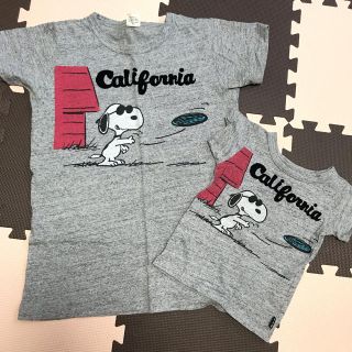 エフオーキッズ(F.O.KIDS)の親子でリンクコーデ♡スヌーピーTシャツ♡(Tシャツ/カットソー)