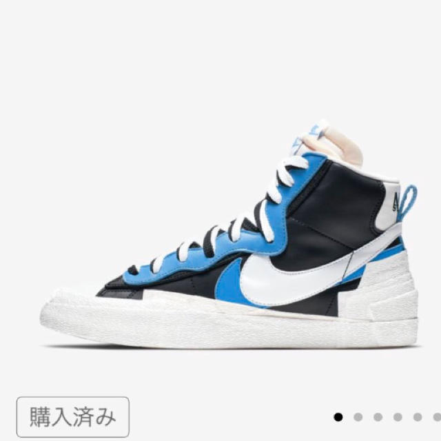 NIKE(ナイキ)のsacai × NIKE BLAZER MID メンズの靴/シューズ(スニーカー)の商品写真