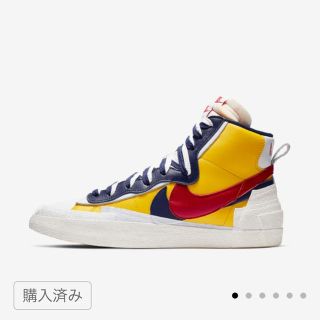 ナイキ(NIKE)のNIKE×sacaiブレーザーMID 28cm(スニーカー)