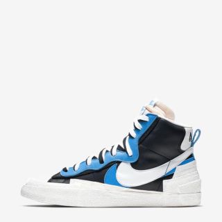 ナイキ(NIKE)のNike Blazer Mid / Sacai 青 26cm(スニーカー)