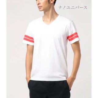 ナノユニバース(nano・universe)のL ) 未使用  nano・universe  ナノユニバース Ｔシャツ ライン(Tシャツ/カットソー(半袖/袖なし))