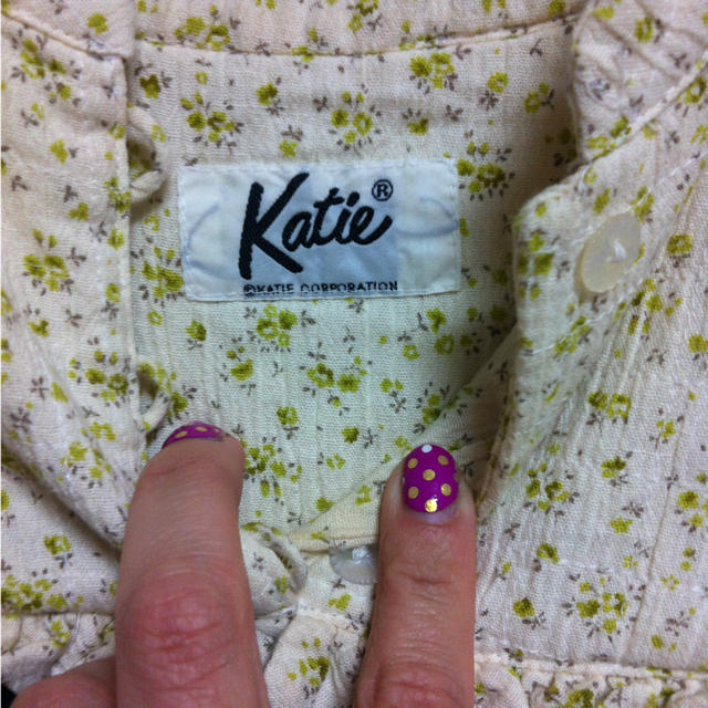 Katie(ケイティー)のKATIE花柄トップス♡CUTE!!! レディースのトップス(Tシャツ(半袖/袖なし))の商品写真