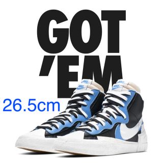 ナイキ(NIKE)のnike sacai ブレーザー MID 26.5cm(スニーカー)