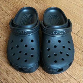 クロックス(crocs)の新品未使用 クロックス ブラック(サンダル)