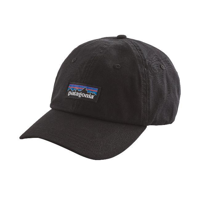 patagonia(パタゴニア)のパタゴニア　P-6 ラベル トラッド キャップ　Black BLK レディースの帽子(キャップ)の商品写真