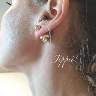 ザラ(ZARA)のメンズにも◆メタル風シンプルボールキャッチピアス◆(ピアス)