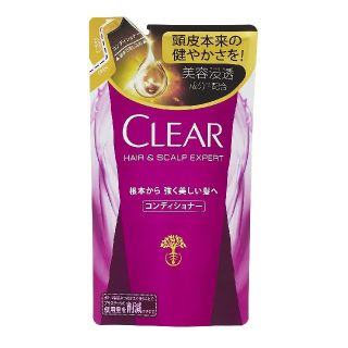 ユニリーバ(Unilever)のユニリーバ クリア ノンシリコンシャンプー&コンディショナー詰替セット 300g(シャンプー)