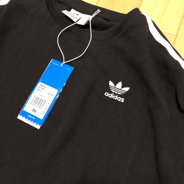 adidas(アディダス)のadidas originals アディダス ワンピース ミニワンピ ガーリー レディースのワンピース(ミニワンピース)の商品写真