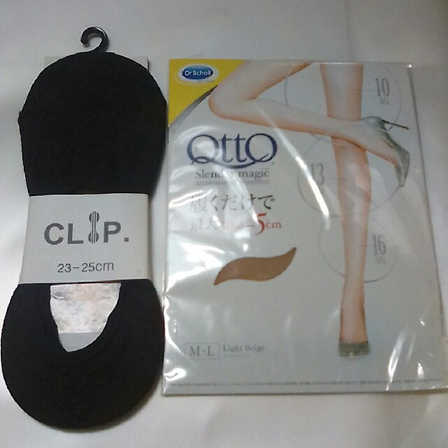 Dr.scholl(ドクターショール)のDr. Scholl ストッキング&CLIP シューズソックス　 レディースのレッグウェア(タイツ/ストッキング)の商品写真